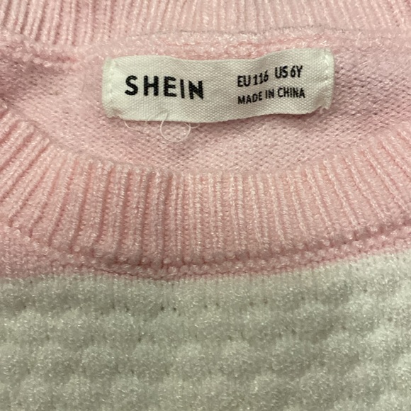 SHEIN- Girls sweater dress size 6 - Picture 2 of 2